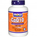 อาหารเสริม coq10 ราคาส่ง ยี่ห้อ Now Foods, CoQ10, 100 mg, 180 Vcaps